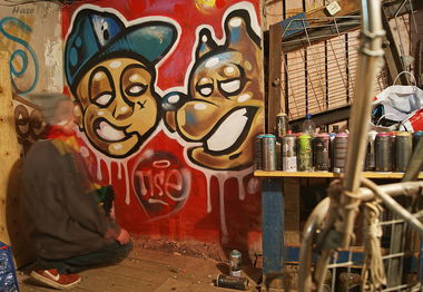 Graffiti Wall - Photo by PSE751