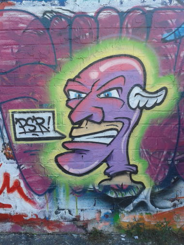 Graffiti Wall - Photo by PSR - markthalle, braunschweig, psr (2015)