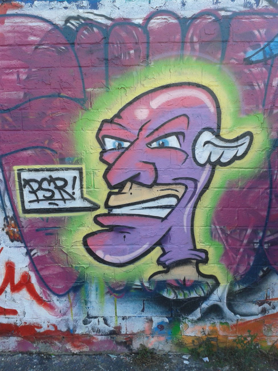 Graffiti Wall - Photo by PSR - markthalle, braunschweig, psr (2015)