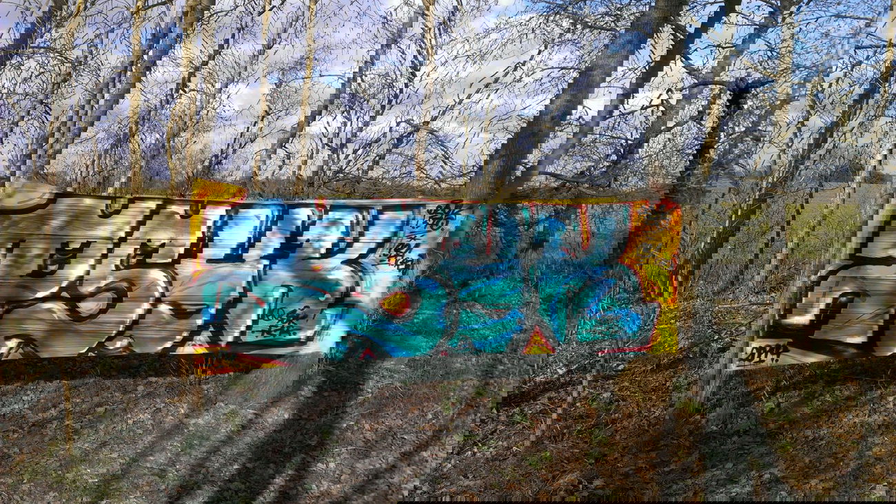 Graffiti Wall - Photo by PSYK_ART - cellophan, graffiti, cba (2014)