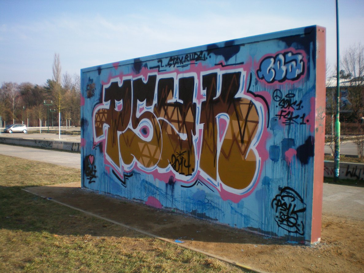 Graffiti Wall in Petershagen-Eggersdorf - Photo by PSYK_ART - psyk, petershagen (2014)