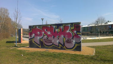 Graffiti Wall - Photo by PSYK_ART - psyk, cbacrew, petershagen (2014)