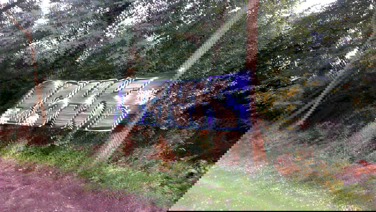 Graffiti Street Art in Garzau-Garzin - Photo by PSYK_ART - cellograffiti, psyk, devils (2014)