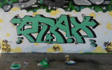 Graffiti Wall - Photo by PTAKZ (2015)