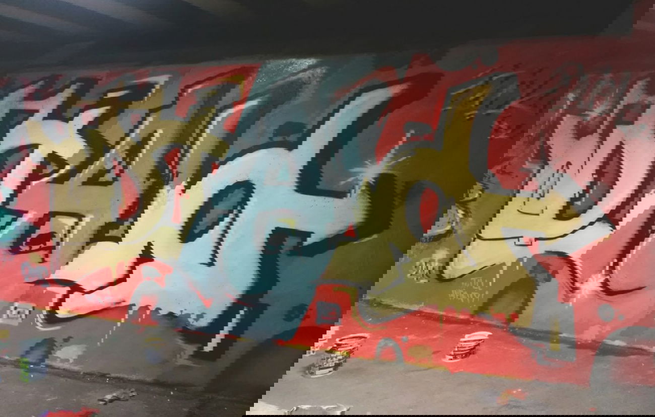 Graffiti Wall - Photo by PTAKZ (2015)