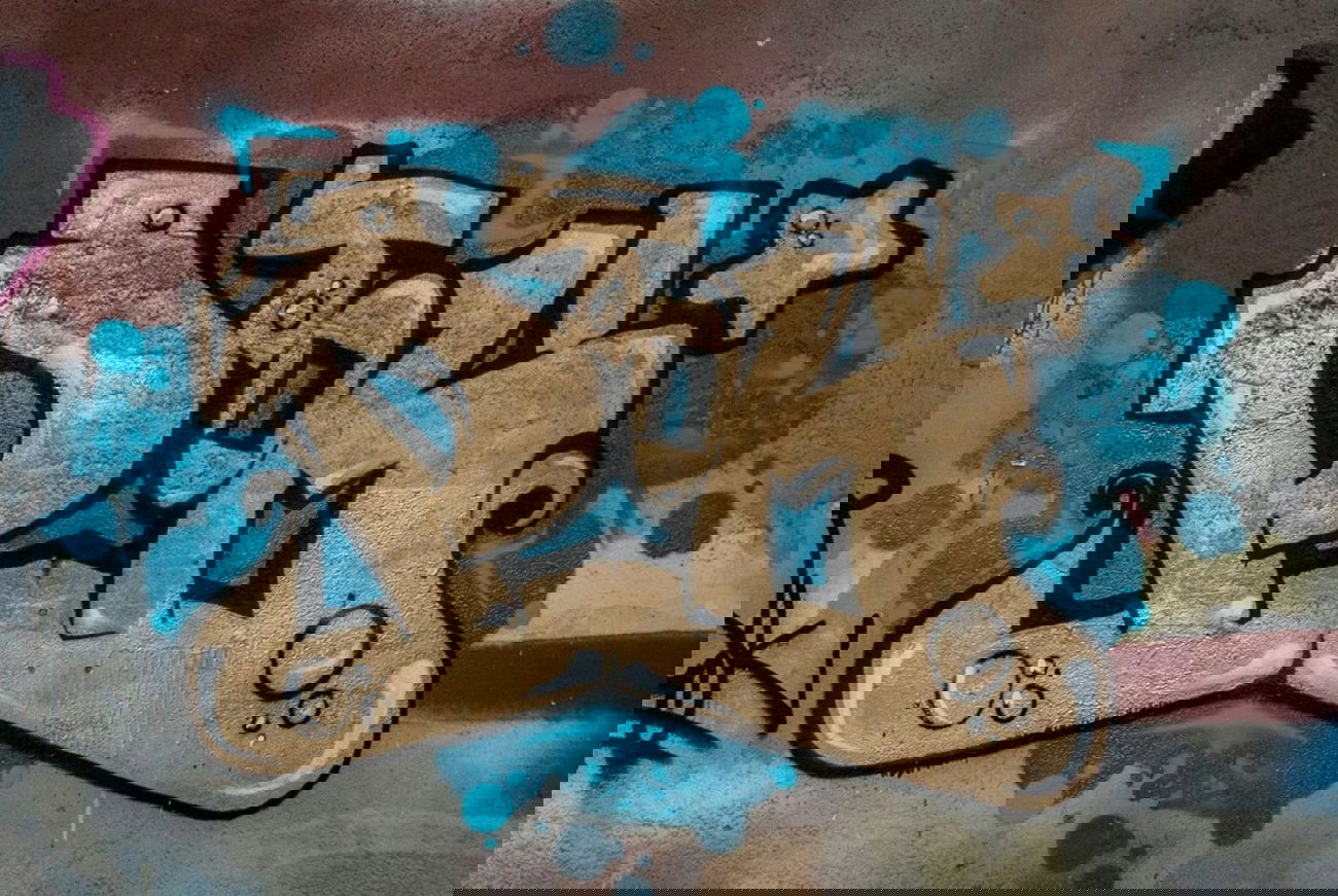 Graffiti Wall - Photo by PTAKZ - Ptak, Mesc, Kush (2015)