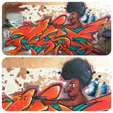 Graffiti Wall - Photo by PTAKZ (2015)