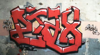 Graffiti Wall - Photo by PTAKZ - Ptak, Kushe, Mesc (2015)