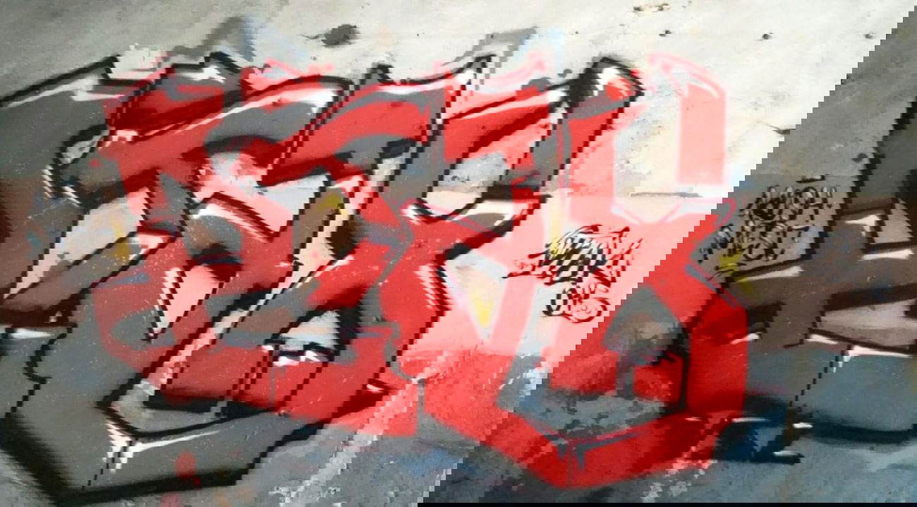 Graffiti Wall - Photo by PTAKZ - Ptak, Kushe, Mesc (2015)