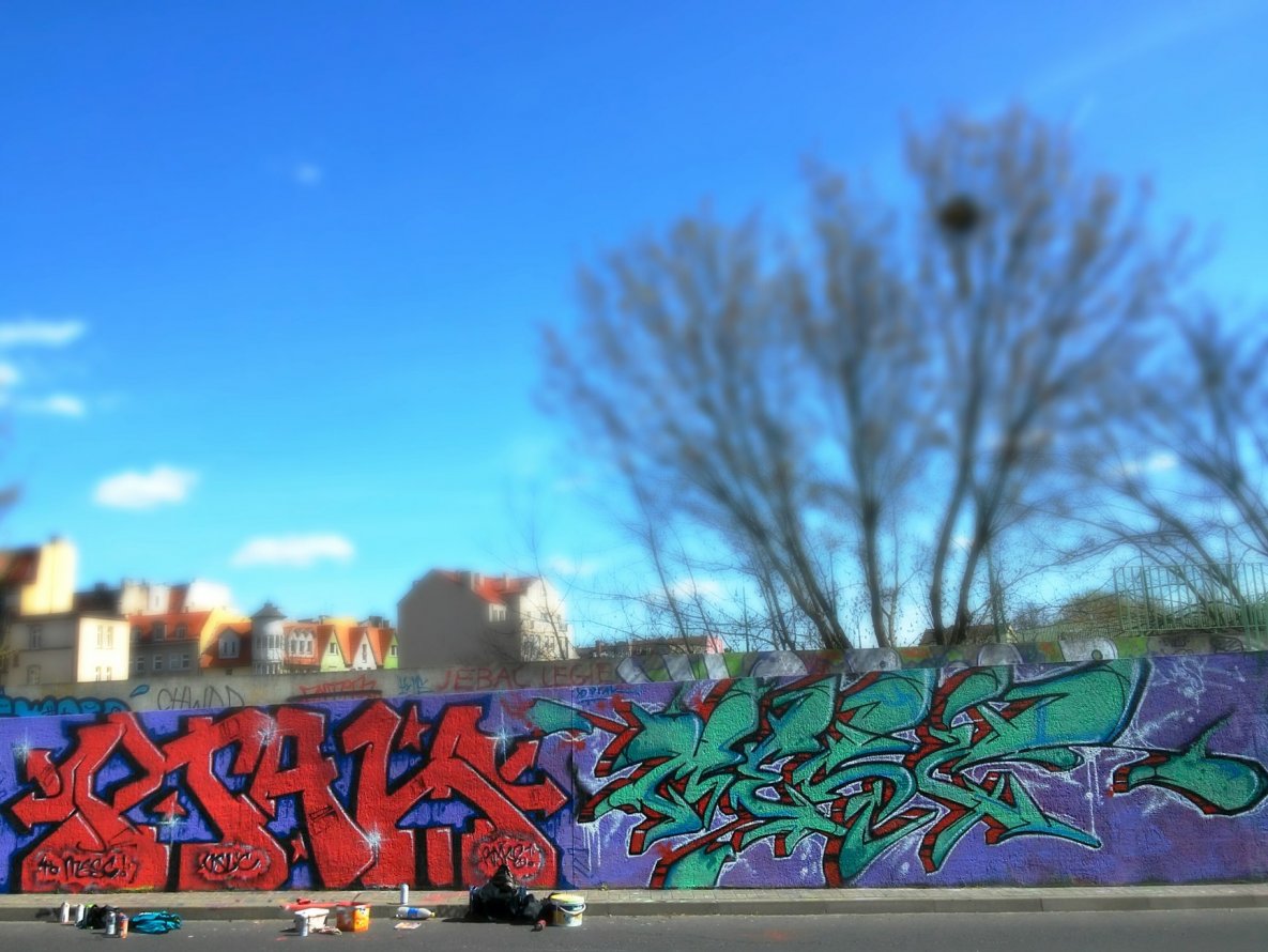 Graffiti Wall - Photo by PTAKZ (2015)
