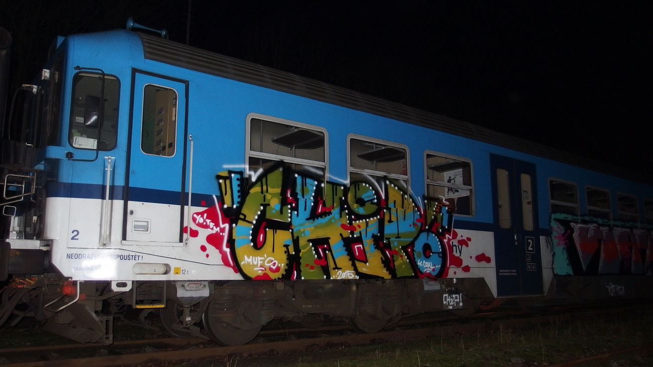 Graffiti Train - Photo by PUNX