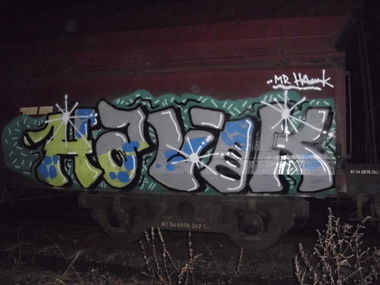 Graffiti Train - Photo by PUNX