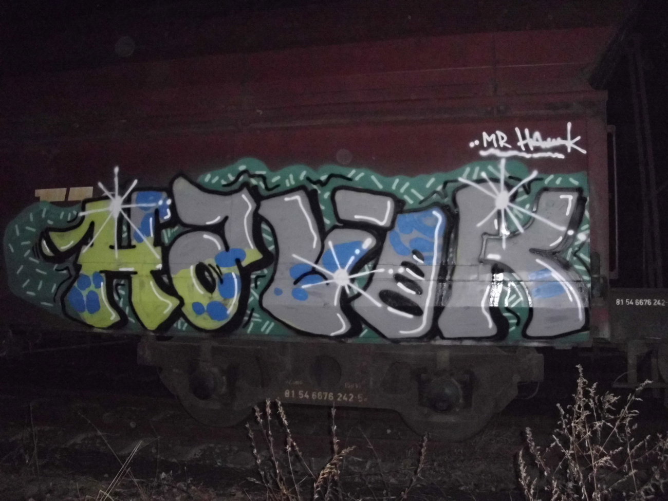 Graffiti Train - Photo by PUNX