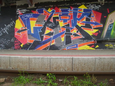 Graffiti Wall - Photo by PUNX