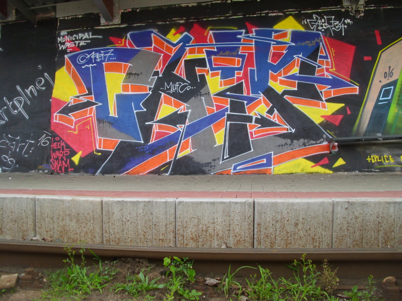 Graffiti Wall - Photo by PUNX