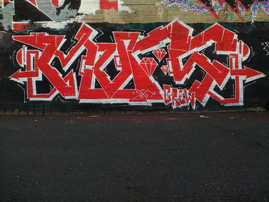 Graffiti Wall - Photo by PUNX