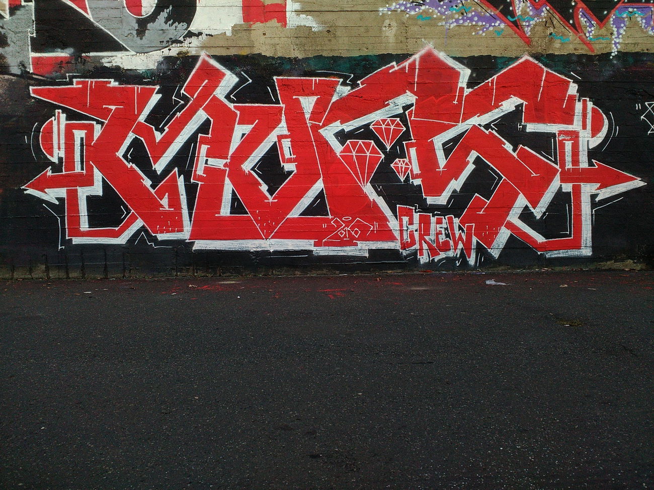 Graffiti Wall - Photo by PUNX