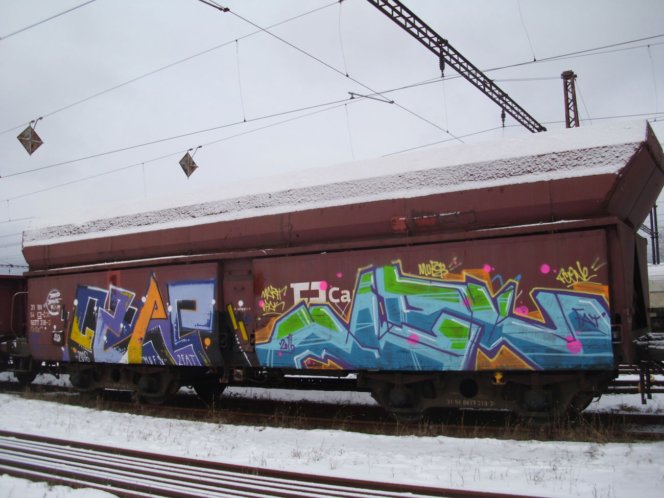 Graffiti Train - Photo by PUNX
