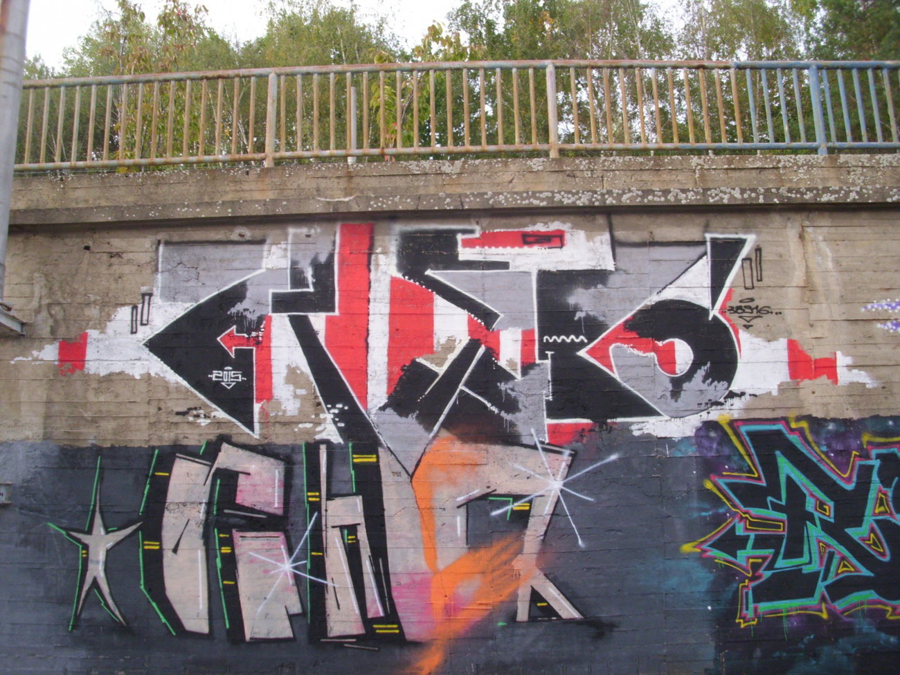 Graffiti Wall - Photo by PUNX