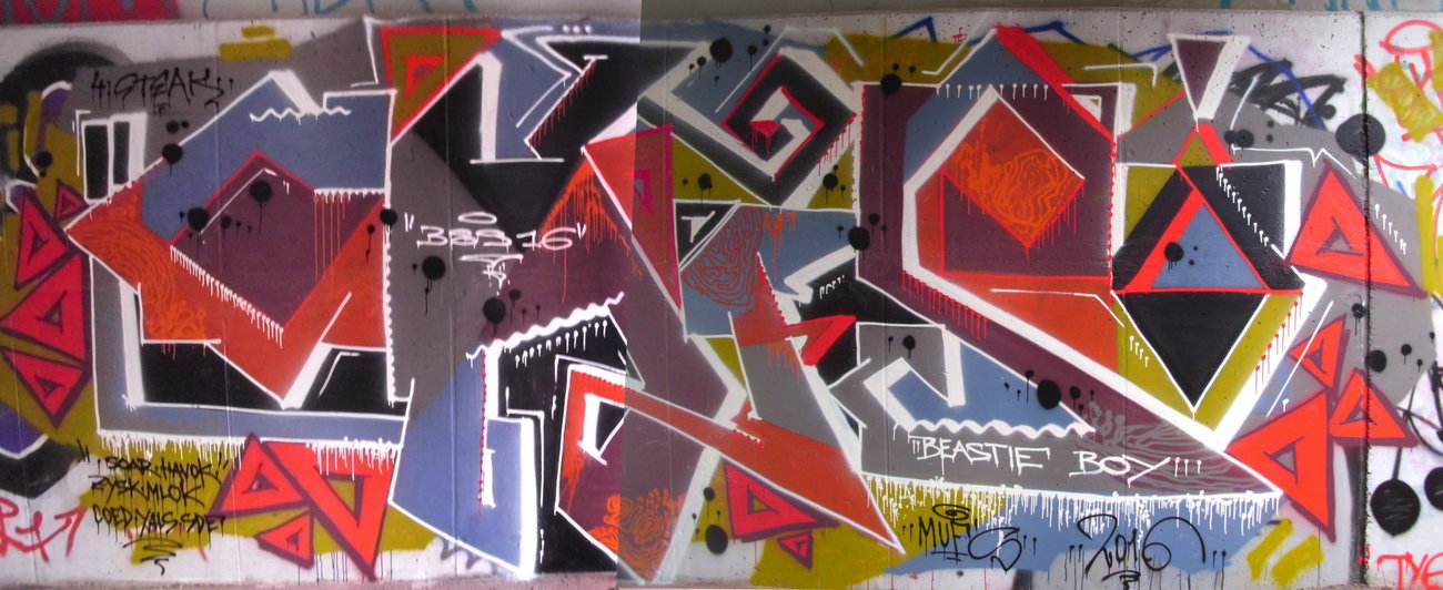 Graffiti Wall - Photo by PUNX