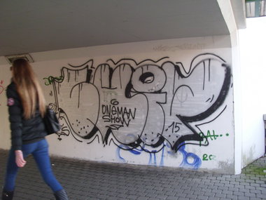 Graffiti Wall - Photo by PUNX