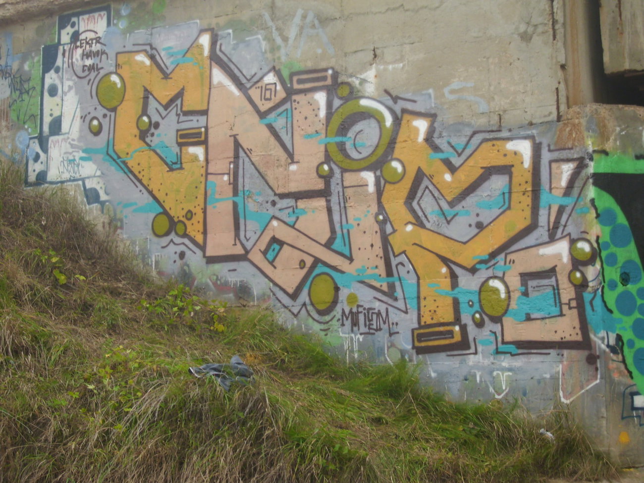 Graffiti Wall - Photo by PUNX