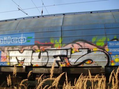 Graffiti Train - Photo by PUNX