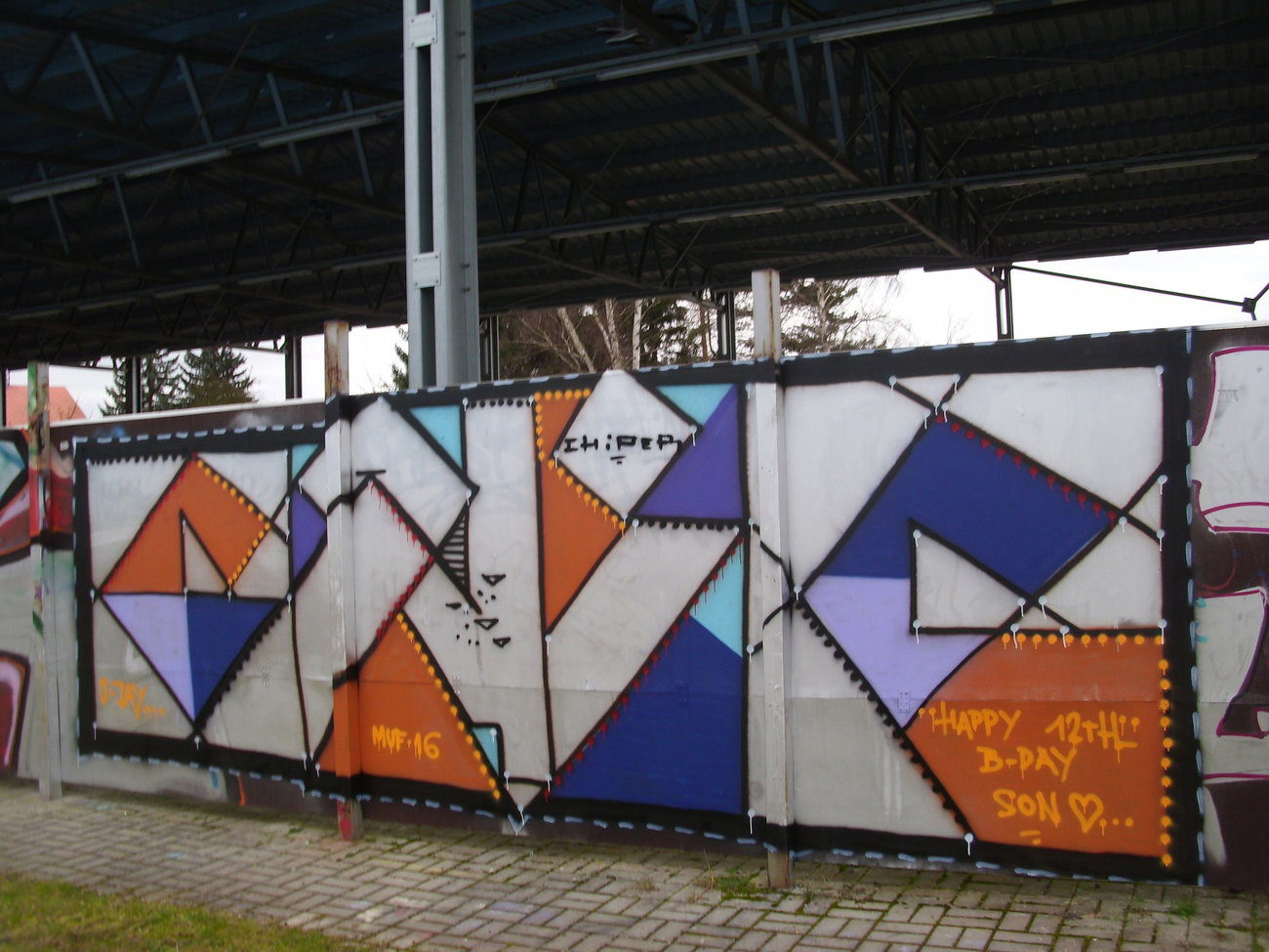 Graffiti Wall - Photo by PUNX