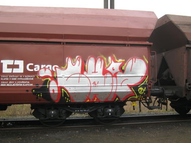 Graffiti Train - Photo by PUNX