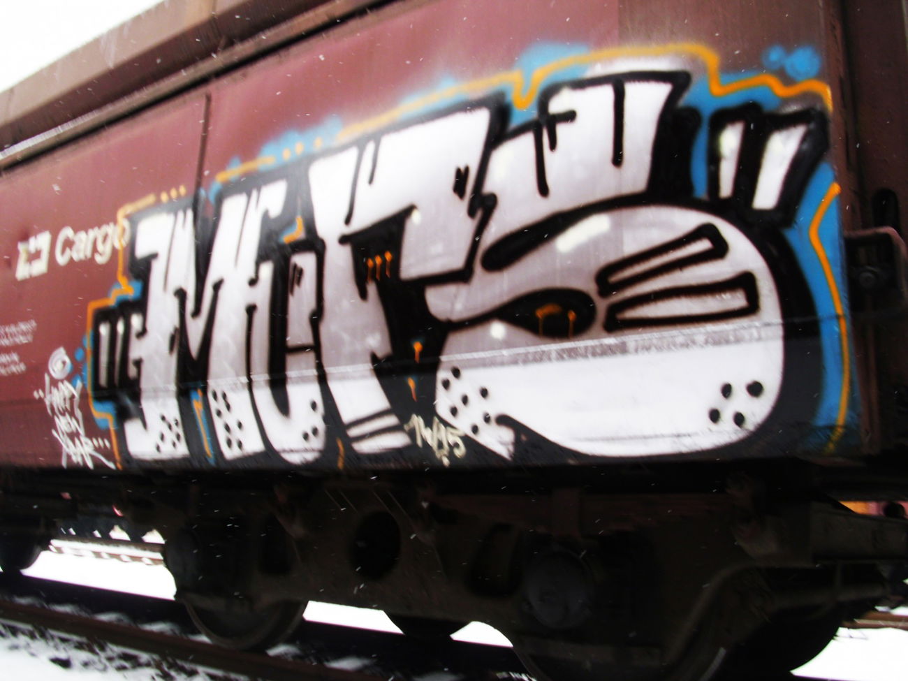 Graffiti Train - Photo by PUNX