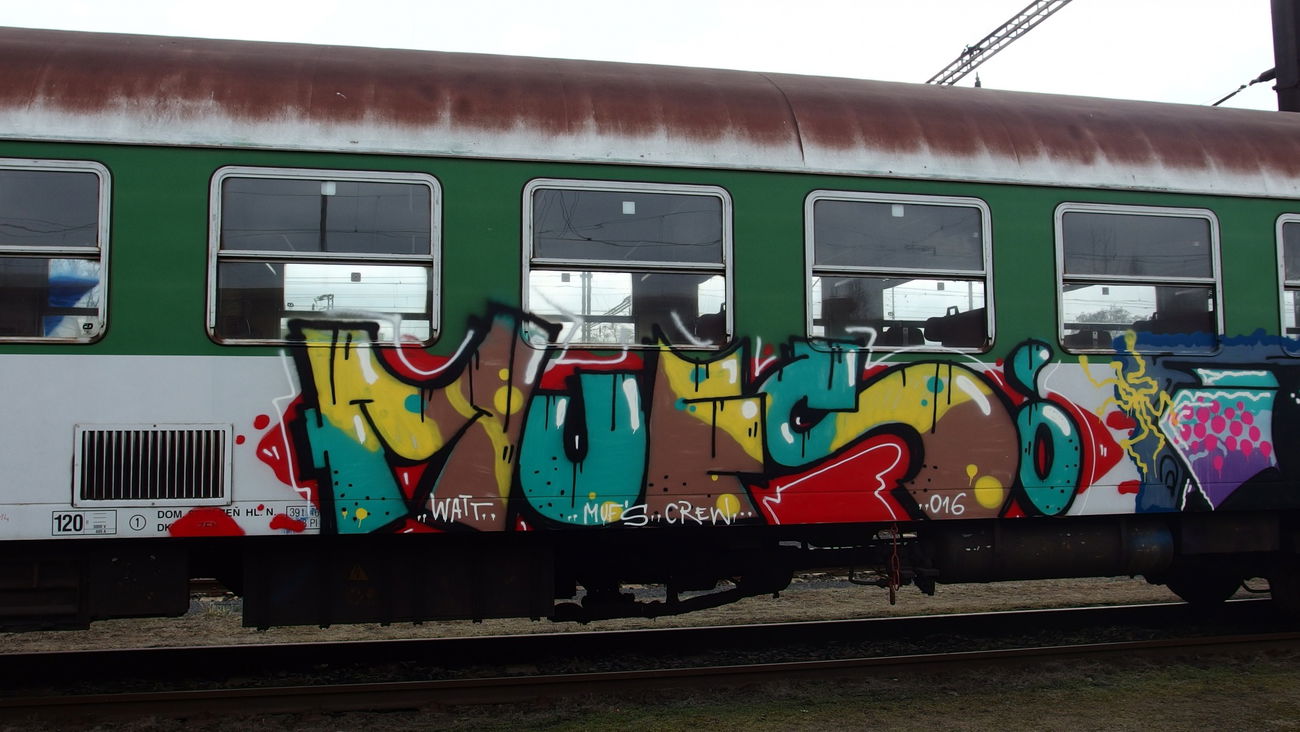 Graffiti Train - Photo by PUNX