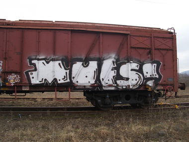Graffiti Train - Photo by PUNX