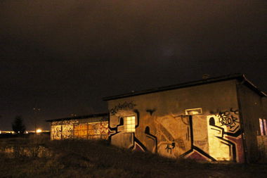 Graffiti Bombing - Photo by PUSY