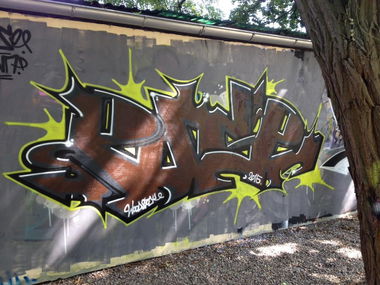 Graffiti Wall - Photo by PUSY - woodstock2015 (2015)