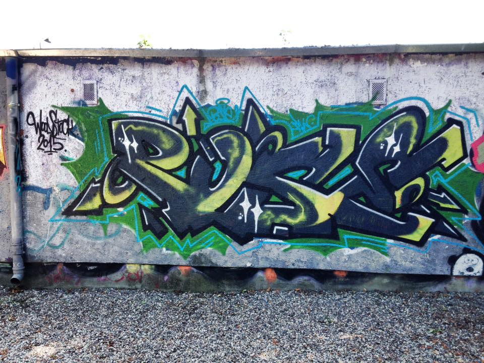 Graffiti Wall - Photo by PUSY - woodstock2015 (2015)