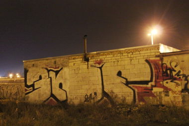 Graffiti Bombing - Photo by PUSY