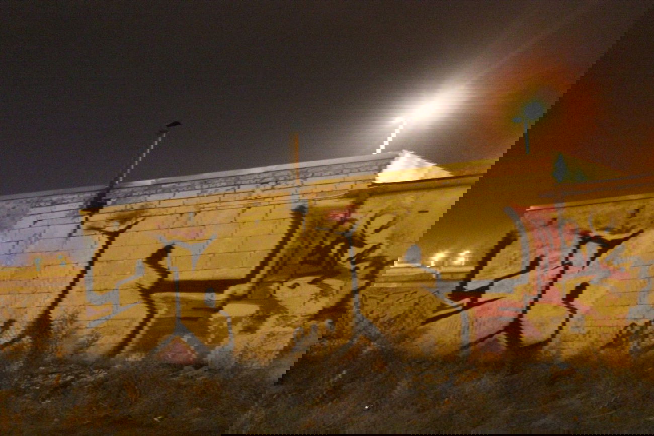 Graffiti Bombing - Photo by PUSY