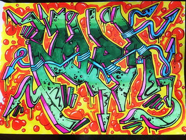 Graffiti Sketch - Photo by PaL