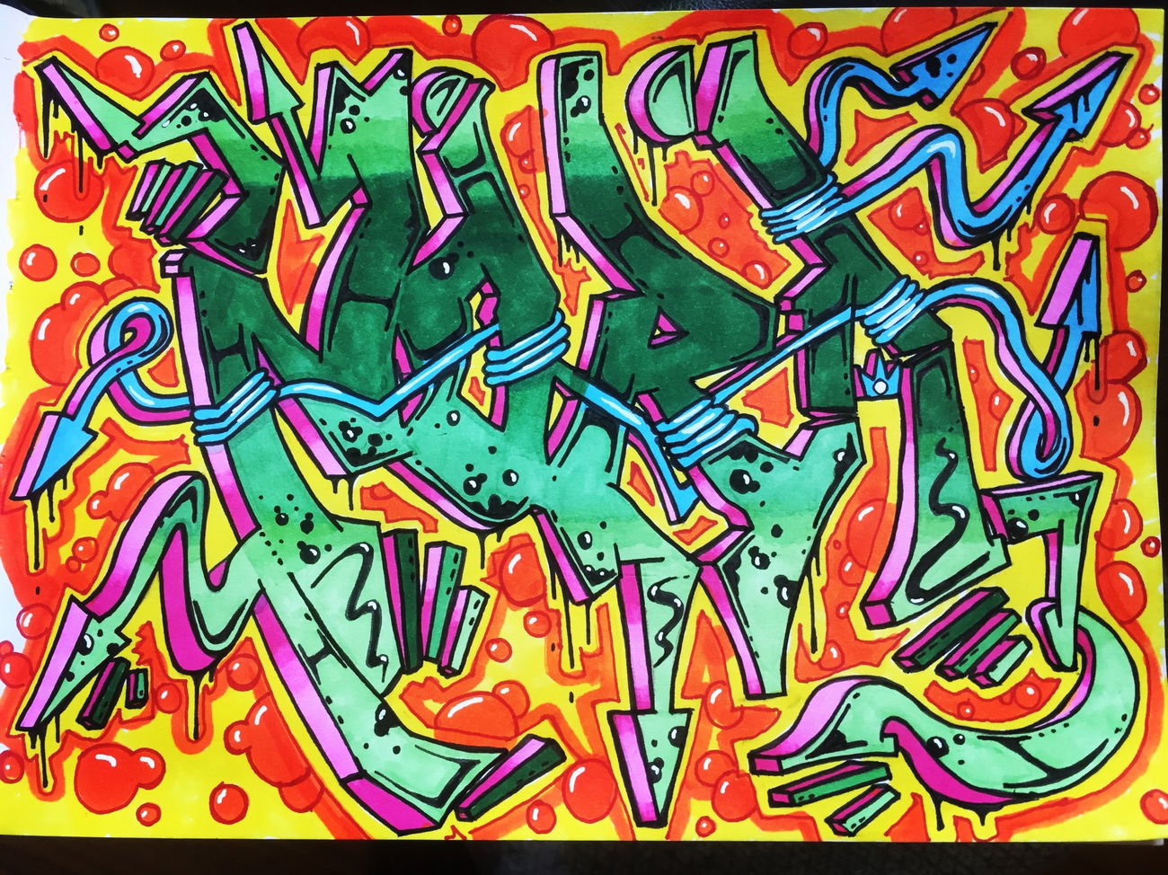 Graffiti Sketch - Photo by PaL
