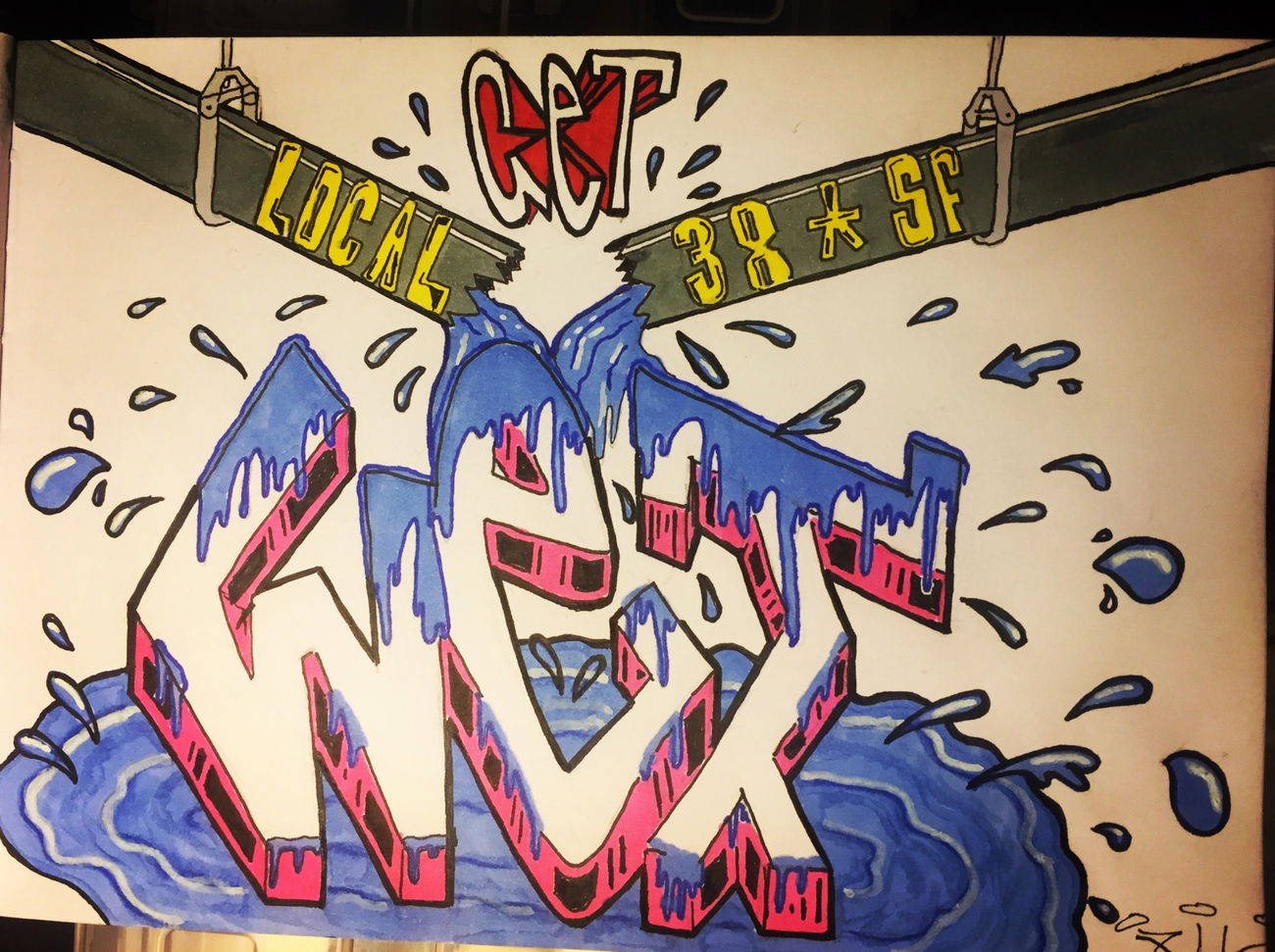 Graffiti Sketch - Photo by PaL