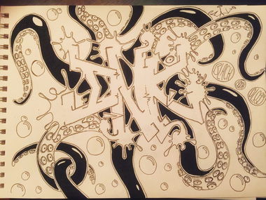 Graffiti Sketch - Photo by PaL