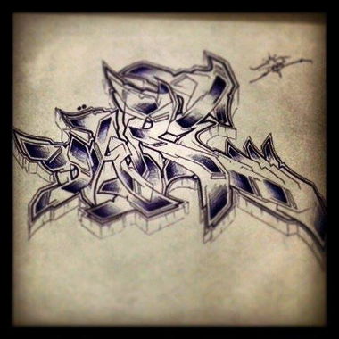 Graffiti Sketch - Photo by PadSavaS