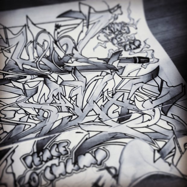 Graffiti Wall - Photo by PadSavaS