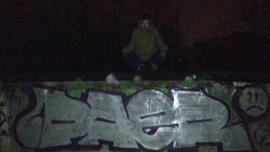 Graffiti Bombing - Photo by Paer