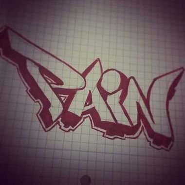 Graffiti Sketch - Photo by PainMzee - Pain, p, a (2014)