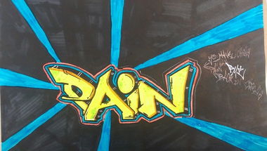 Graffiti Sketch - Photo by PainMzee - pmz, pain, mzee (2014)
