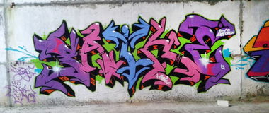 Graffiti Wall in Novocheboksarsk - Photo by Paine - paine, graffiti, summer