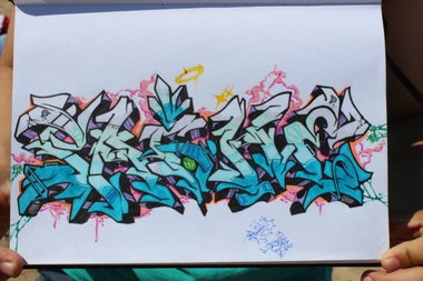 Graffiti Sketch in Russia - Photo by Paine - wild, style, graffiti