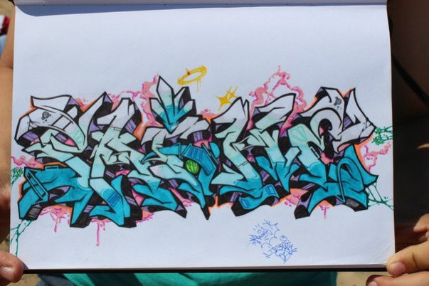Graffiti Sketch in Russia - Photo by Paine - wild, style, graffiti