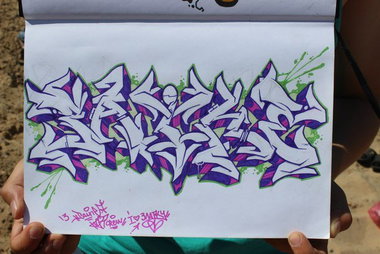 Graffiti Sketch - Photo by Paine